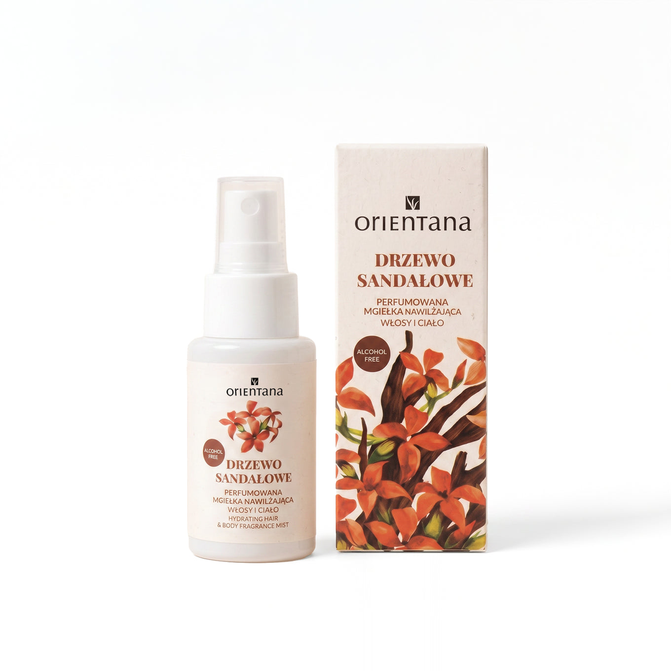 Sandalwood hair and body mist 50 ml