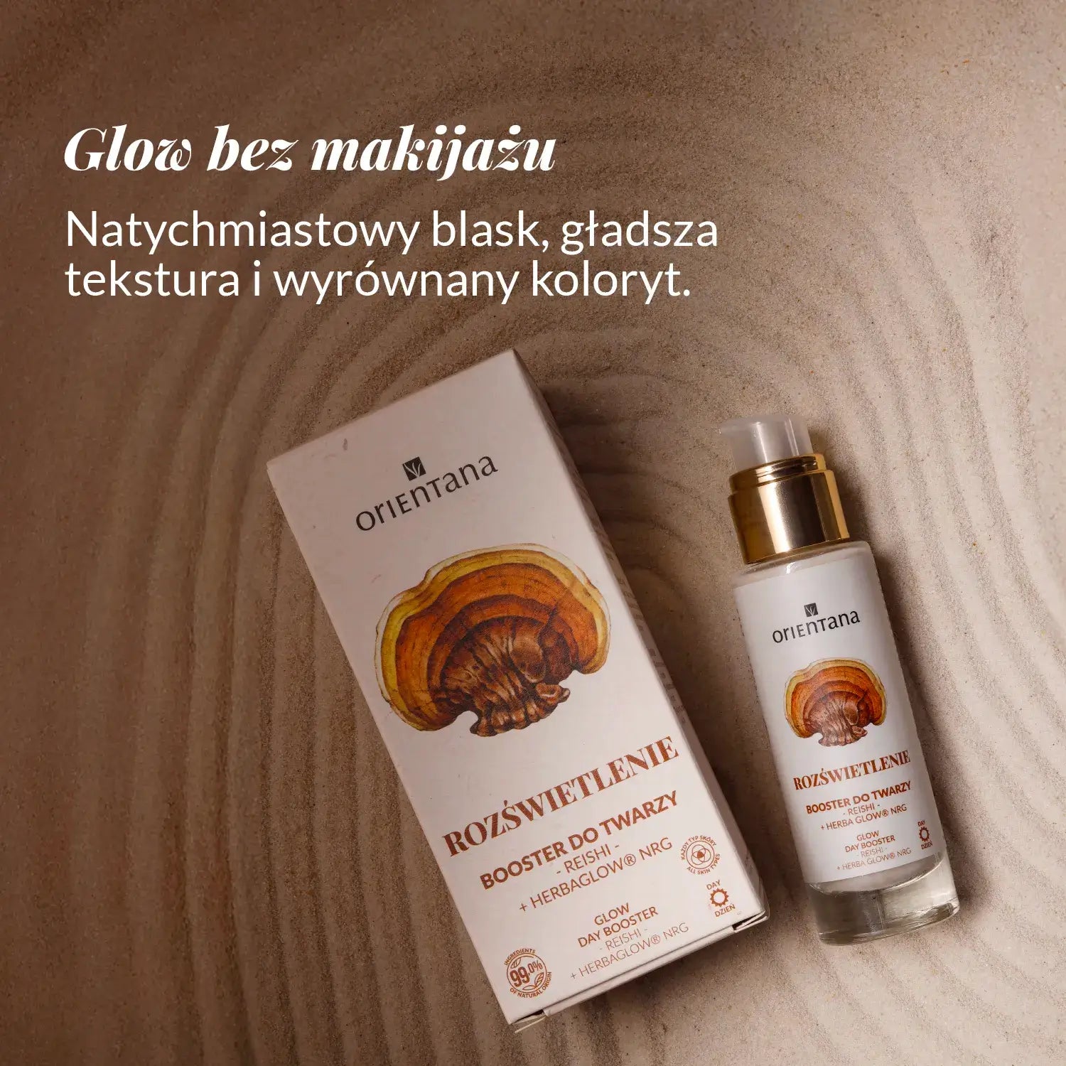 booster nadający glo skórze