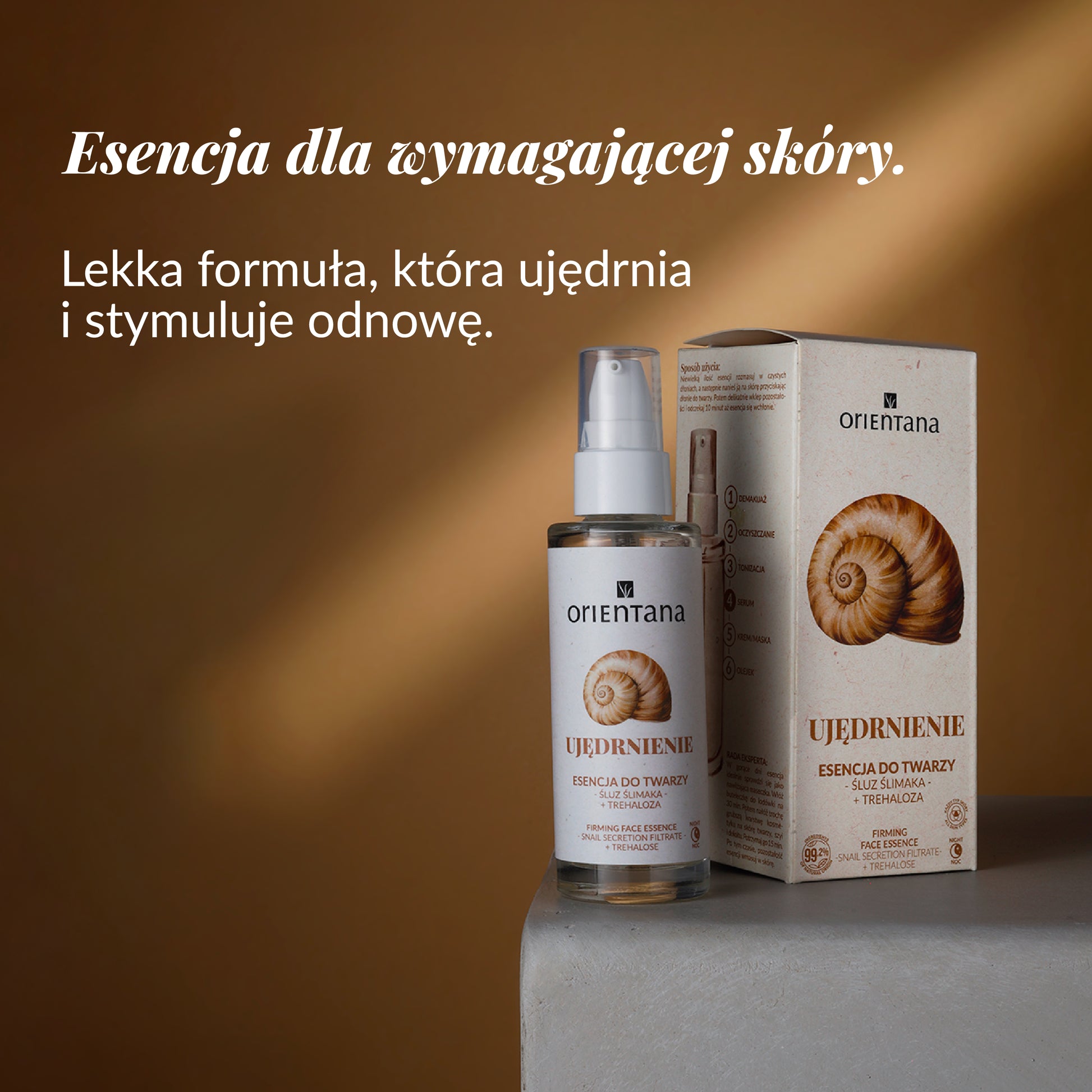 esencja ze śluzem ślimaka Orientana